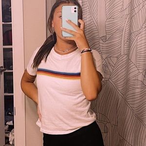 rainbow brandy tee